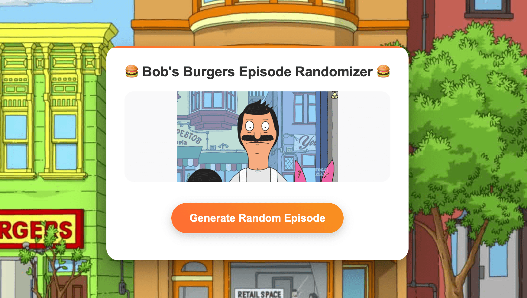 Bob's Burgers Randomizer